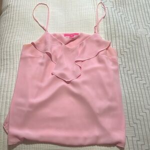 Lilly Pulitzer bright light pink tank top